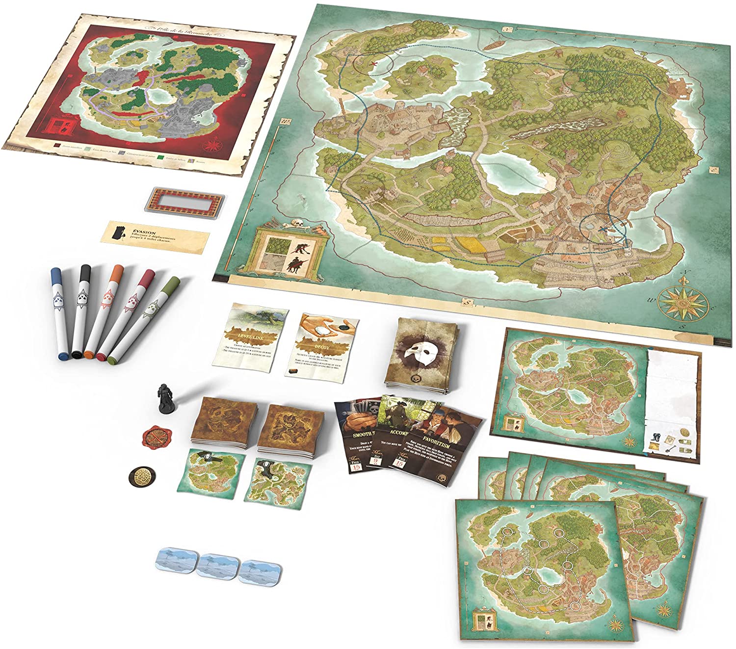 Treasure Island : Captain Silver – Revenge Island Expansion